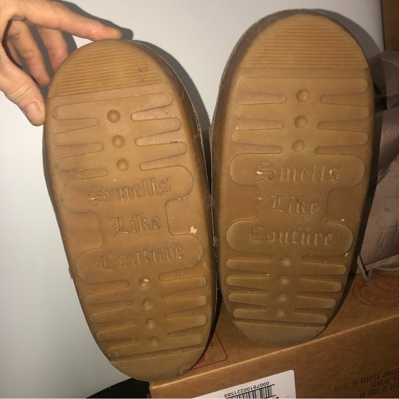 #1224 A2DD Juicy Couture Moon Snow Boots Used with box Sz10 khaki - Picture 12 of 12